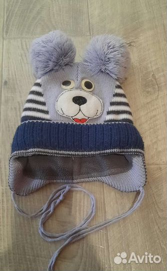 Шапки на мальчика 46 р