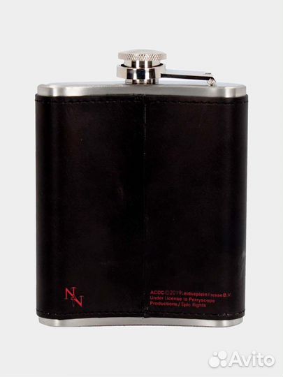 Фляжка Nemesis Now, логотип группы AC/DC (экокожа)
