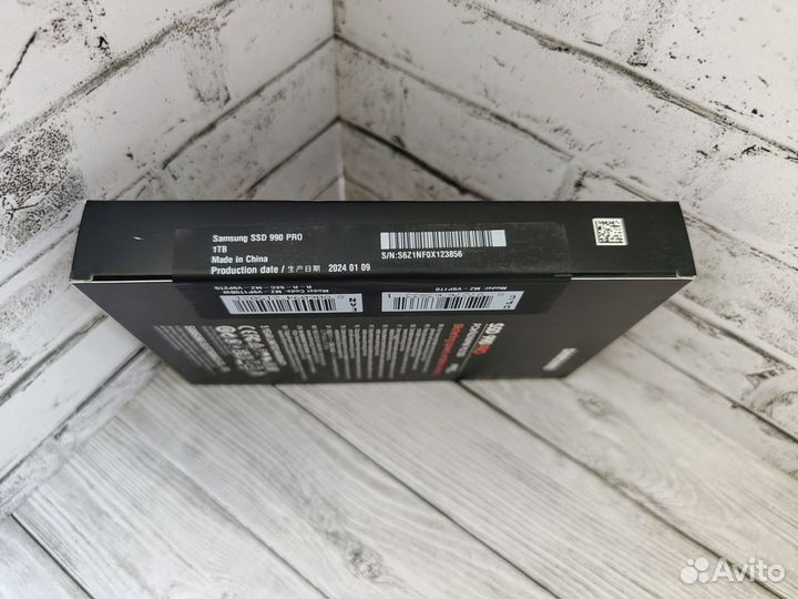 Samsung 990 Pro 1TB SSD M.2 NVMe (Новый, Оригинал)