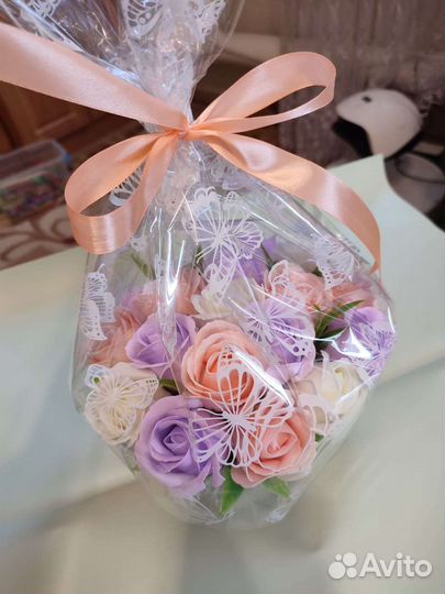 Мыльные розы к выпускному