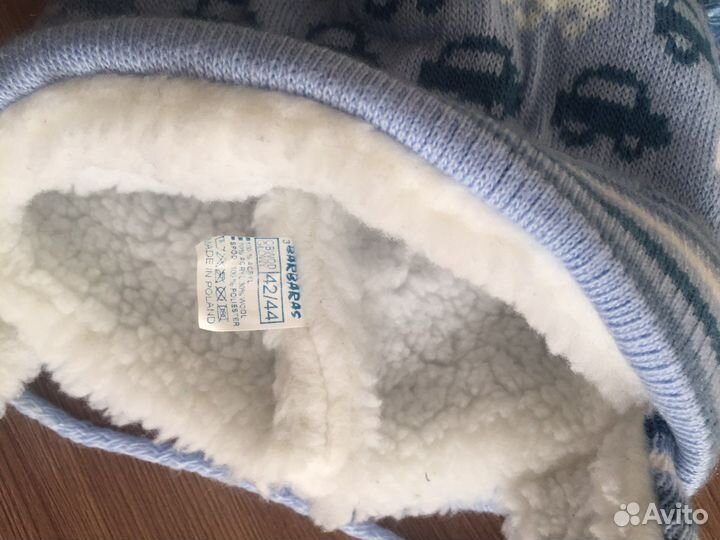 Зимняя шапка для мальчика новая