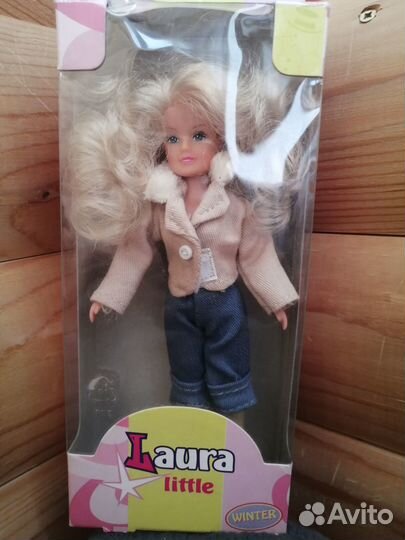 Кукла Лаура Литтл 90х годов 20 века в коробке