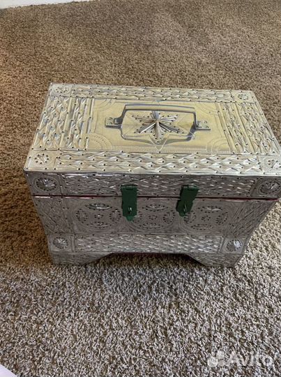 Сундук-шкатулка ручной работы, в восточном стиле