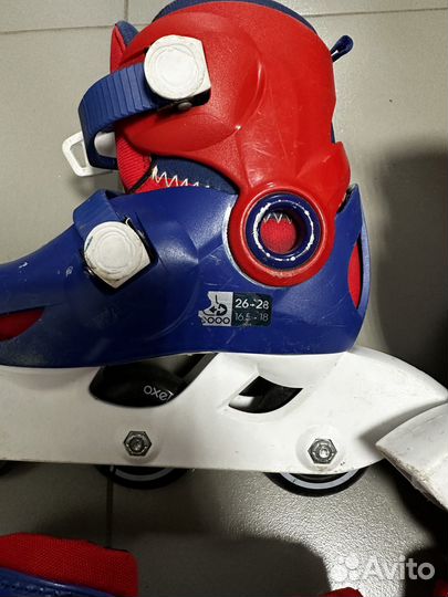 Детские ролики и защита