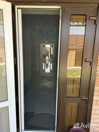 Раздвижная москитная сетка плиссе