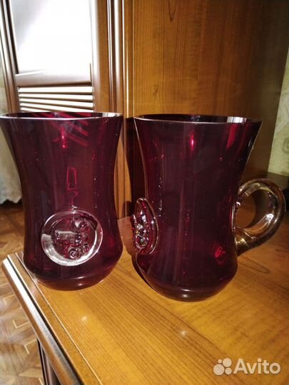 Пивная кружка (Чехия)из богемского стекла