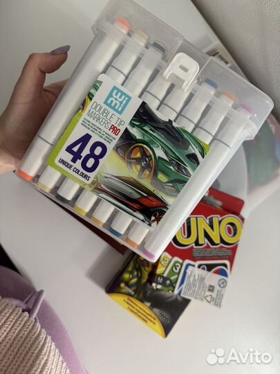 Набор игр для детей + фломастеры