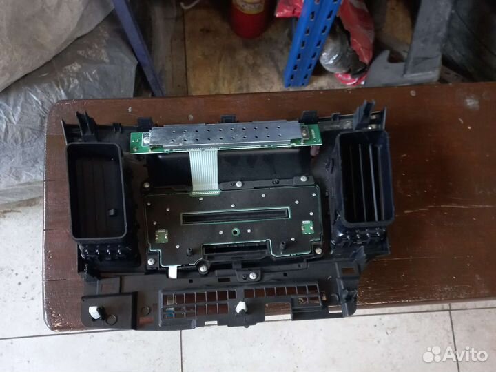 Панель магнитолы Mitsubishi Lancer X