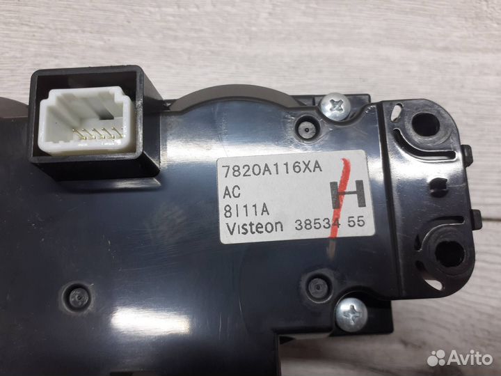 Блок управления печкой Mitsubishi Lancer 10 / ASX