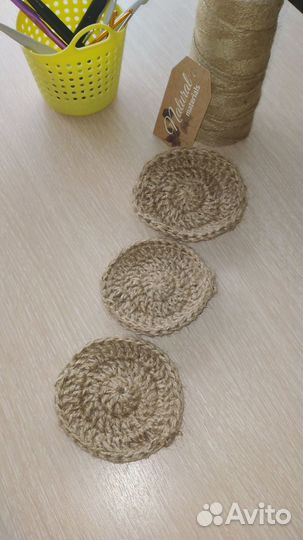 Мочалка из джута