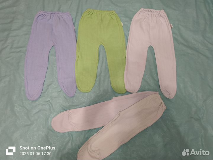 Ползунки с рождения до 8-9 месяцев