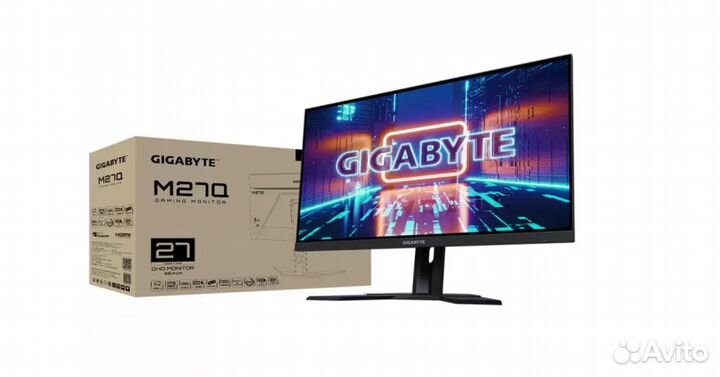 Монитор Gigabyte M27Q-EK Black 170Hz 2560x1440 IPS