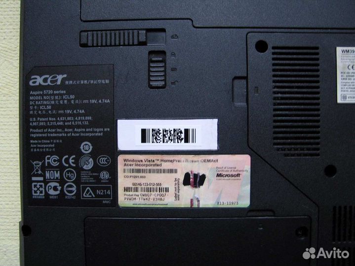 Ноутбук Acer новый SSD 240GB