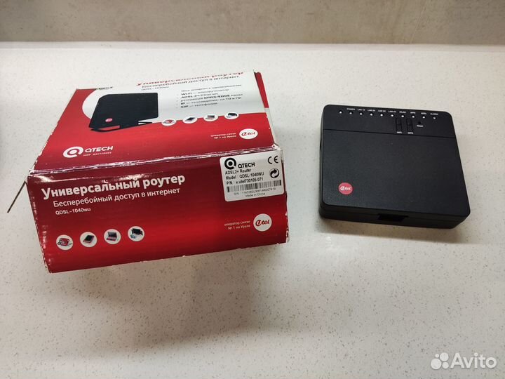 Роутер Qtech qdsl-1040wu