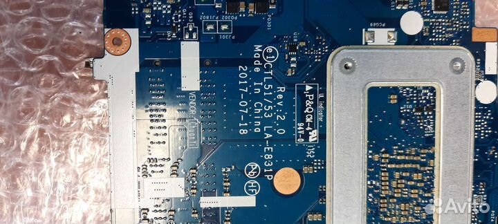 Материнская плата hp 15-bs