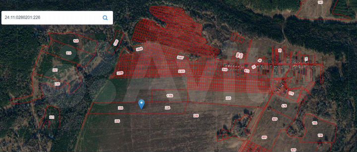 Участок 11,45 га (СНТ, ДНП)