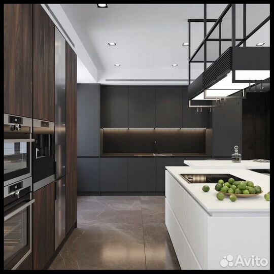 Кухня с раковиной под ключ