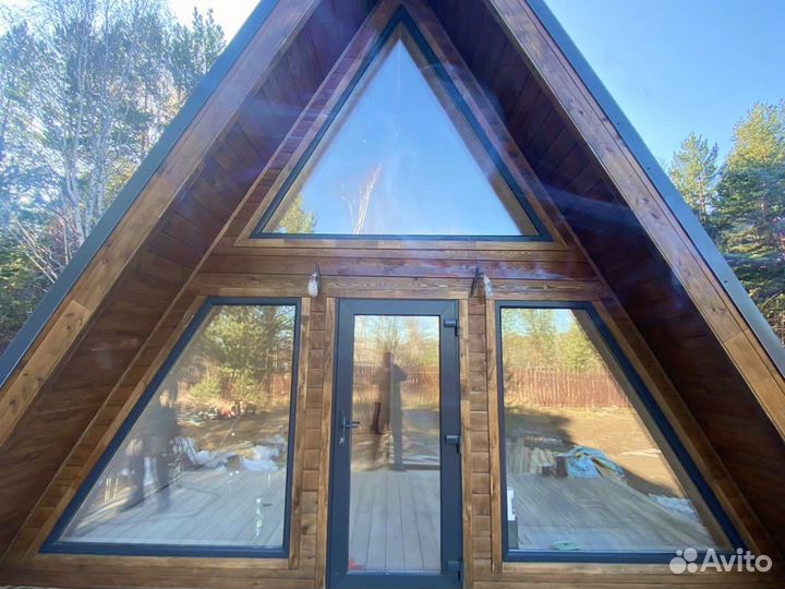 Дом под ключ в стиле A-frame Дом А-фрейм