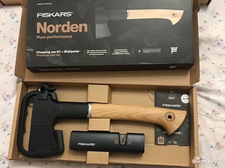 Топор для туриста fiskars и другие
