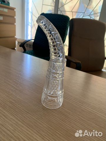 Рог хрустальный, ссср, б/у