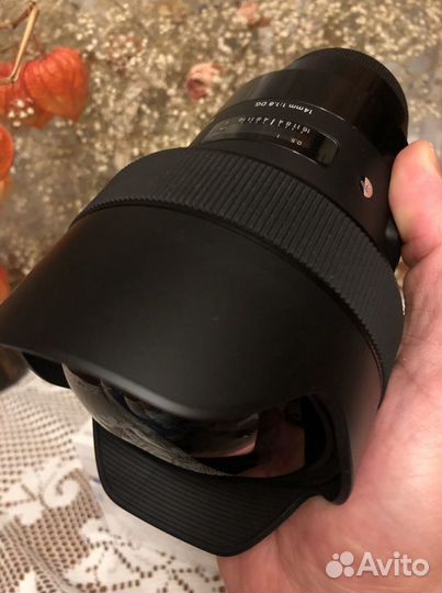Объектив Sigma AF 14mm f/1.8 DG HSM Art Sony E