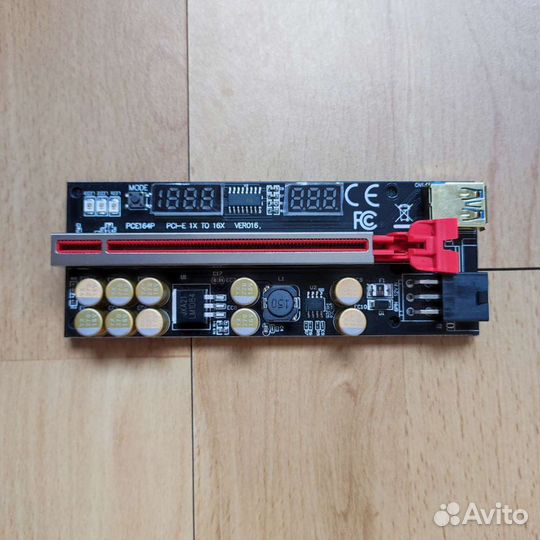 Райзер 6pin v.016 датчик температуры и напряжения