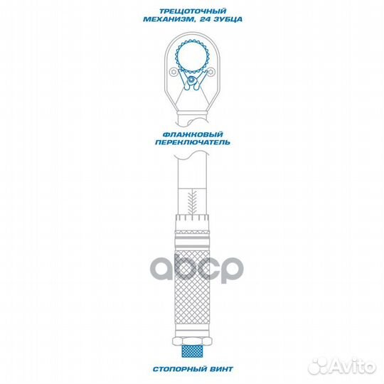 34423-1A ключ динамометрический серии ''classi