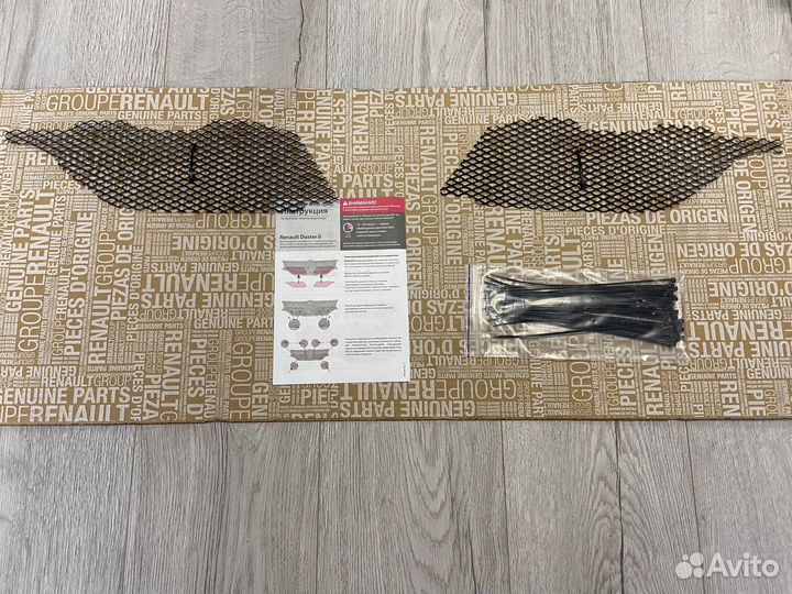 Комплект защиты радиатора Renault Duster 2