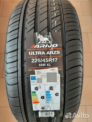Arivo Ultra ARZ5 225/45 R17 94W купить в Армавире с доставкой | Авито