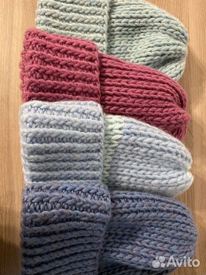 Вязаная шапка 100 процентов шерсть