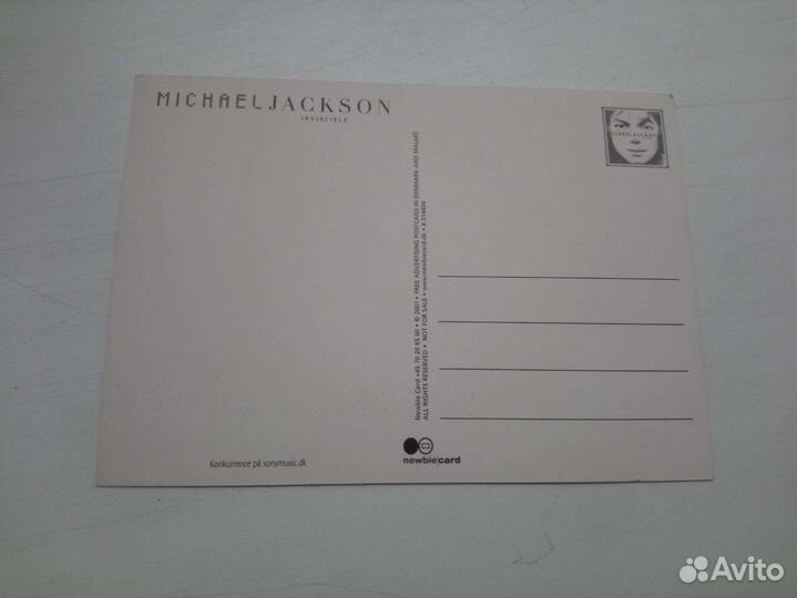 Промо открытки Michael Jackson Opus и Invincible