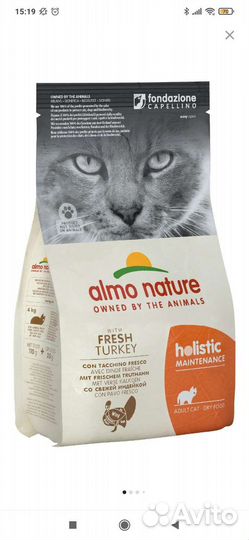 Корм для кошек almo nature