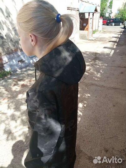 Камуфляжный костюм детский(черный)