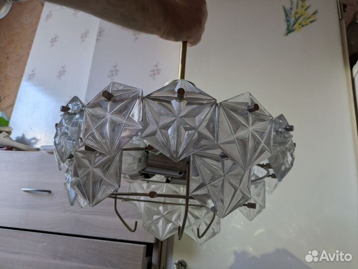 Винтажная хрустальная