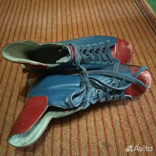 Коньки кожаные СССР