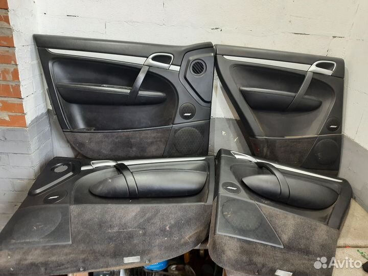 Комплект дверных карт для Porsche Cayenne S 955