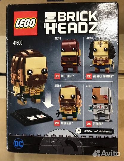 Конструктор Lego BrickHeadz 41600 Аквамен
