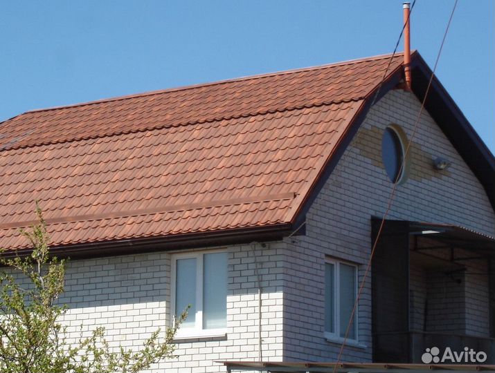 Крыша кровельные работы