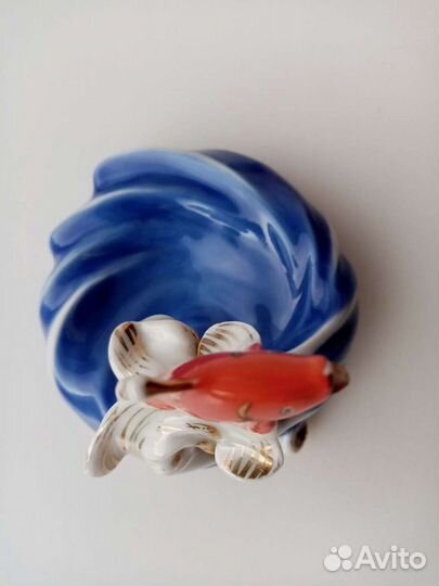 Пепельница Золотая рыбка