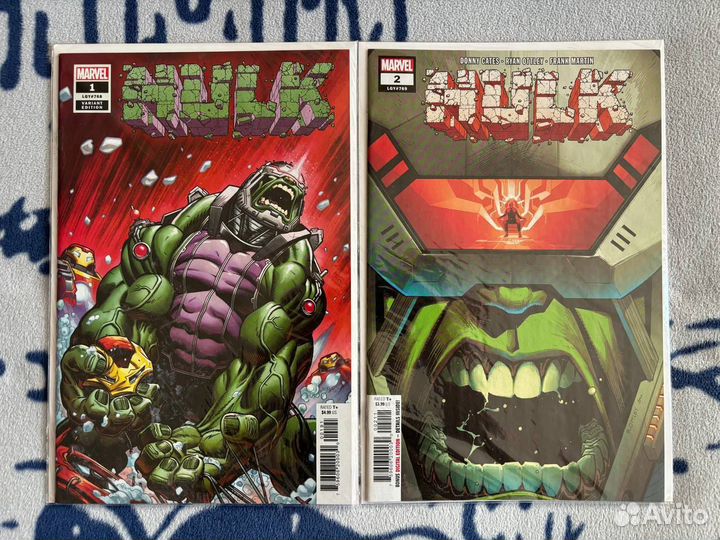 Оригинальные комиксы Marvel, Hulk, Batman