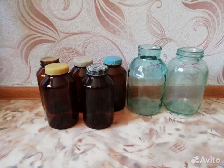 Банки 3х литровые, 2хлитровые, 0,6 литровые
