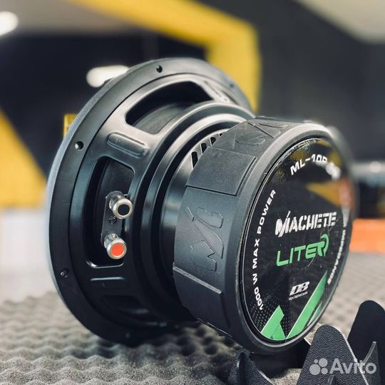 Сабвуфер на 10 дюймов Machete ML-10R D2 500 Вт