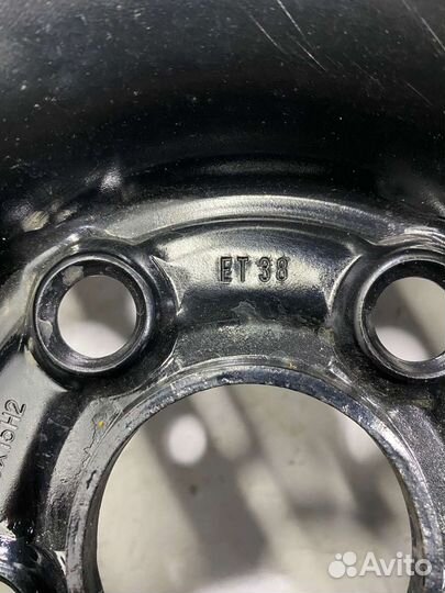 Диск штампованный 6JxR15 ET38