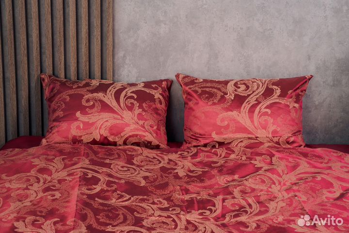 Комплект постель.(дуэт) сатин жаккард, розница, дн