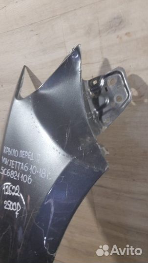 Крыло переднее правое Volkswagen Jetta 6 С 2010 По