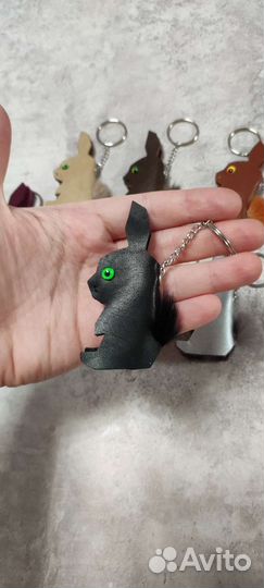 Брелок зайка