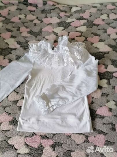 Белые блузки для школы