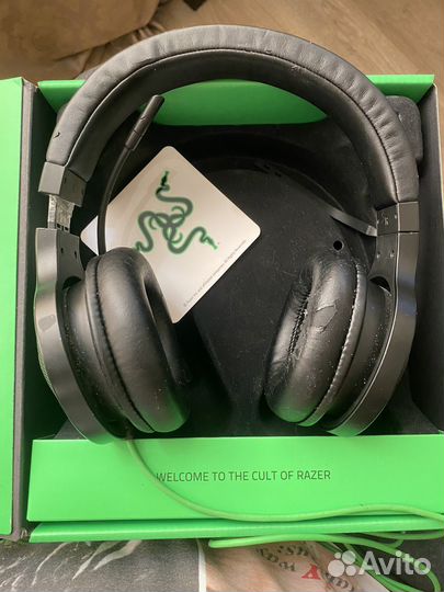 Игровые наушники razer kraken essential