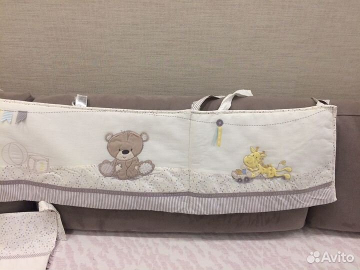 Бортики в детскую кроватку б/у