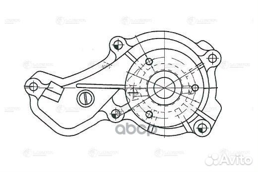 Насос водяной Luzar Honda Civic viii (06) 1.8i